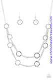 Circus Couture - Silver Necklace ~ Paparazzi