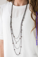 City Cache - Black Necklace ~ Paparazzi