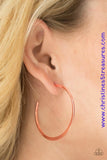 Classically Casual - Copper Earrings ~ Paparazzi