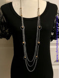 Collectively Carefree - Brown Necklace ❤ Paparazzi