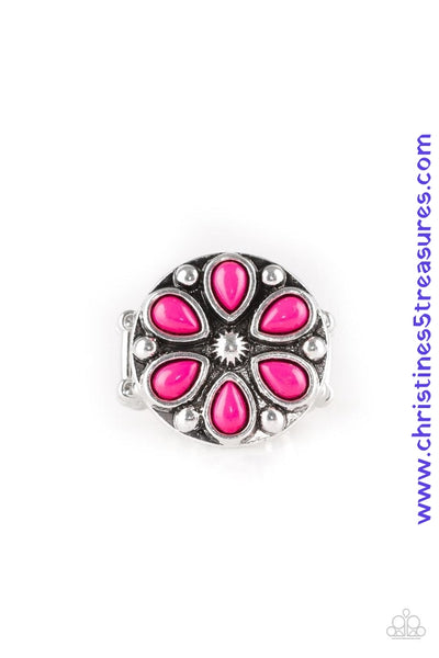 Color Me Calla Lily - Pink Ring ~ Paparazzi Rings