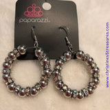 Cosmic Halo - Multi Earrings ~ Paparazzi