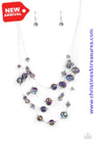 Cosmic Real Estate - Multi Necklace ~ Paparazzi