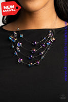 Cosmic Real Estate - Multi Necklace ~ Paparazzi