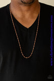 Covert Operation - Copper Necklace ~ Paparazzi