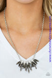 Crown Couture - Silver Necklace ~ Paparazzi