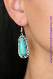 Cruzin Colorado - Blue Earrings ~ Paparazzi