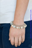 Cupid Couture - White Bracelet ~ Paparazzi Bracelets