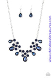 Debutante Drama - Blue Necklace ~ Paparazzi