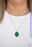 Definitely Duchess - Green Necklace ~ Paparazzi