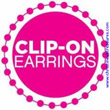 Dew What I - Pink Clip-On Earrings Paparazzi