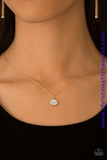 Diamond Debonair - Gold Necklace ~ Paparazzi