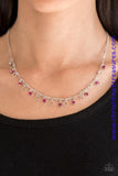 Dinner Party Demure - Pink Necklace ~ Paparazzi