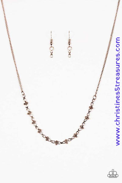 Dream A Little - Copper Necklace ~ Paparazzi