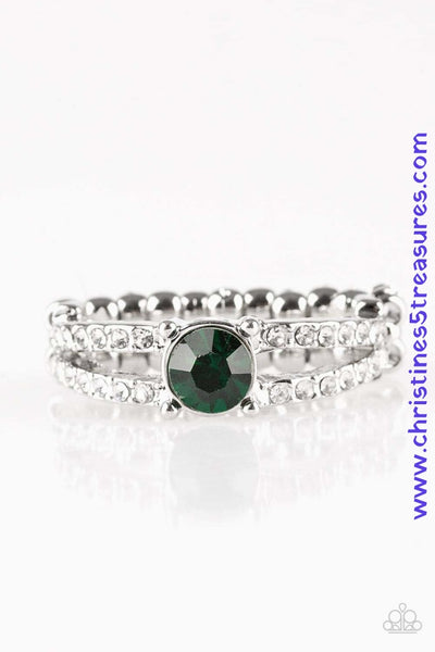 Dream Sparkle - Green Ring ~ Paparazzi