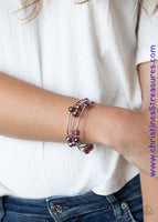 Dreamy Demure - Purple Bracelet ~ Paparazzi Bracelets
