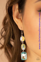 Dripping In Melodrama - Blue Earrings ~ Paparazzi