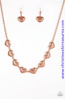 Easy To Adore - Copper Necklace ~ Paparazzi