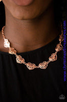 Easy To Adore - Copper Necklace ~ Paparazzi