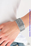 Eat Your Heart Out - Silver Cuff ~ Paparazzi