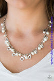 Elegant Ensemble - White Necklace ~ Paparazzi