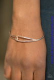 Elegant Expressionist - Rose Gold Bracelet ~ Paparazzi