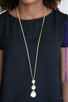 Embrace The Journey - Yellow Necklace ~ Paparazzi