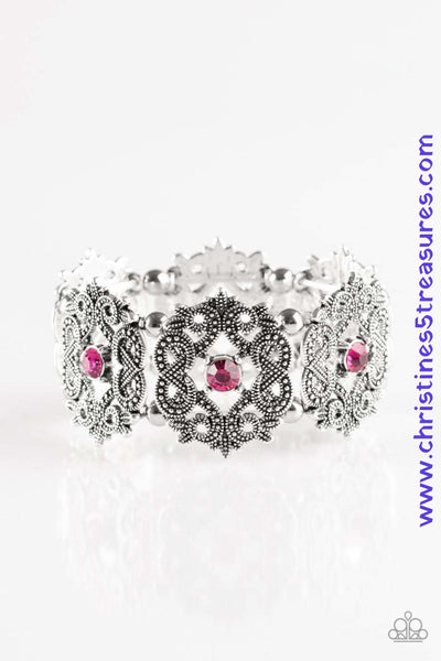 Empress-Ive Shimmer - Pink Bracelet ~ Paparazzi
