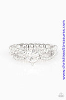 Ever Elegant - White Ring ~ Paparazzi Rings