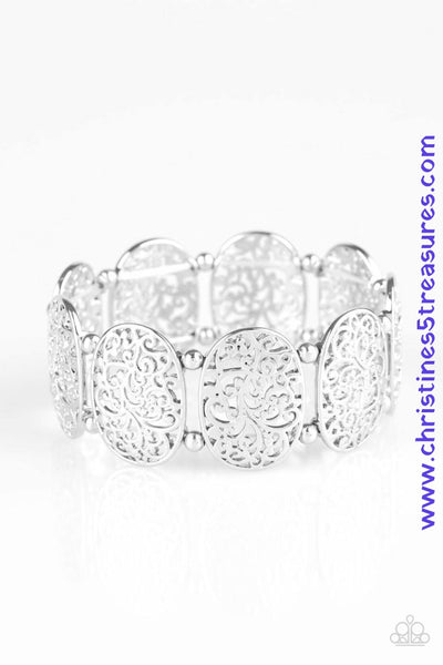 Everyday Elegance - Silver Bracelet ~ Paparazzi