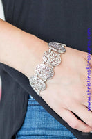 Everyday Elegance - Silver Bracelet ~ Paparazzi