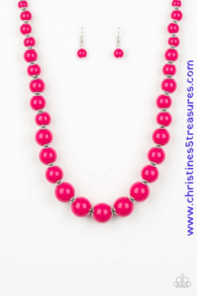 Everyday Eye Candy - Pink Necklace ~ Paparazzi