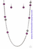 Fashion Fad - Purple Necklace ~ Paparazzi