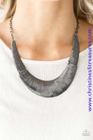 Feast Or Famine - Black Necklace ~ Paparazzi