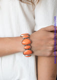 Feel At Homestead - Orange Bracelet ~ Paparazzi Bracelets