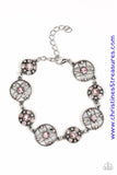 Flowery Fashion - Pink Bracelet ~ Paparazzi