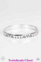 Fox In The Henhouse - Silver Bangle ~ Paparazzi Fashion Fix