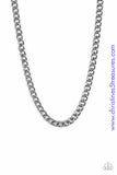 Full Court - Silver Necklace ~ Paparazzi