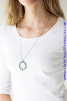 Gather Around Gorgeous - Blue Necklace ~ Paparazzi
