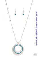 Gather Around Gorgeous - Blue Necklace ~ Paparazzi