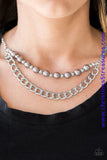 Glam And Grind - Silver Necklace ~ Paparazzi