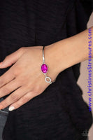 Glamorous Glow - Pink Bracelet ~ Paparazzi