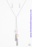 Glow Your Roll - Pink Necklace ~ Paparazzi