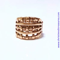 Go To Grate Lengths - Copper Ring ~ Paparazzi