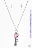 Haute Heartbreaker - Pink Necklace ~ Paparazzi
