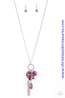 Haute Heartbreaker - Purple Necklace ~ Paparazzi