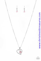 Heart Full Of Love - Pink Necklace ~ Paparazzi
