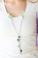 Heart-Stopping Harmony - Green Necklace ~ Paparazzi