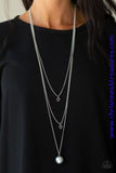 Hearty Heirloom - Silver Necklace ~ Paparazzi