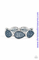 Heirloom Hunter - Blue Bracelet ~ Paparazzi